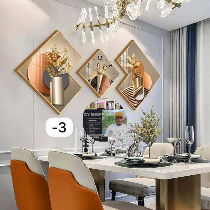 tableau décoratif trois en un