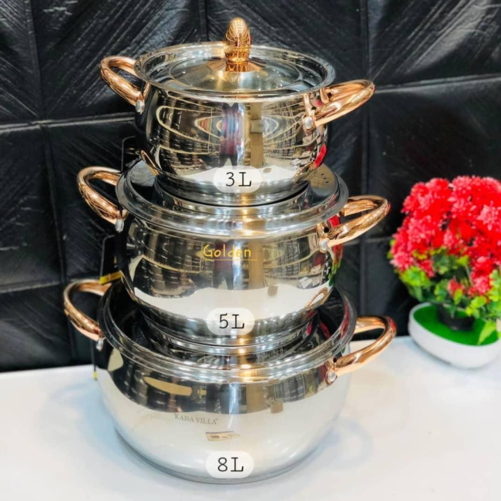 assiettes marmites inox