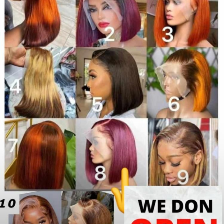 Bob wigs full lace