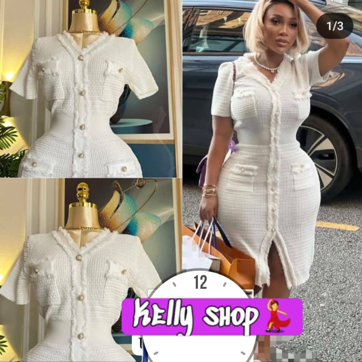 robe blanc cassé