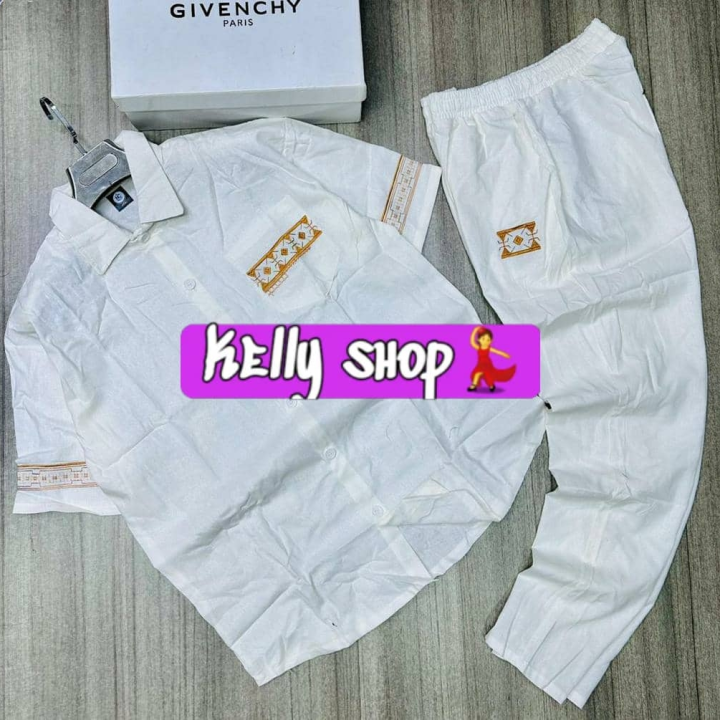 ensemble blanc hommes