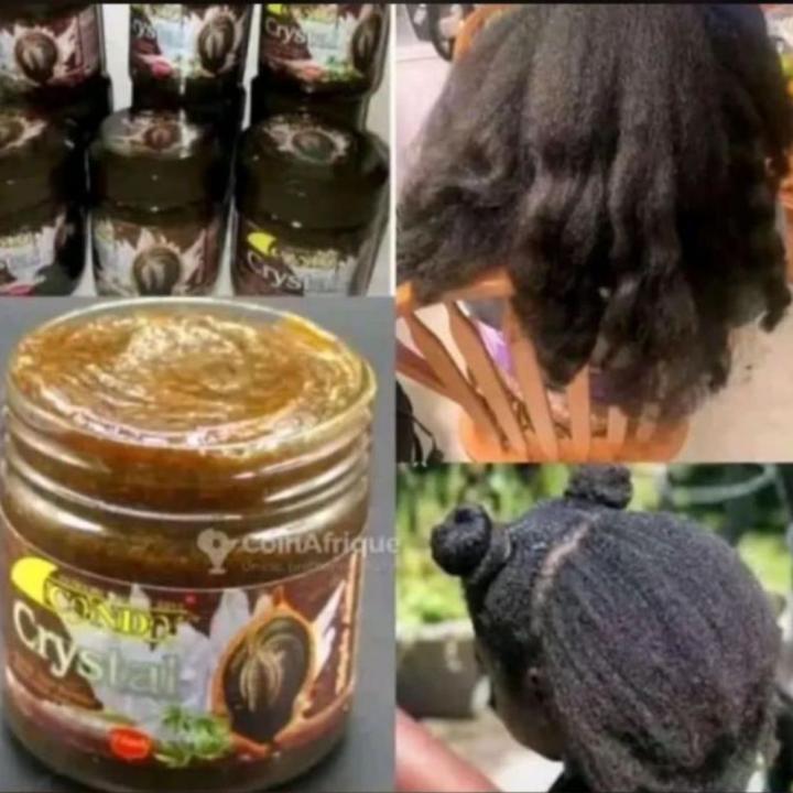 Crystal hair growth oil