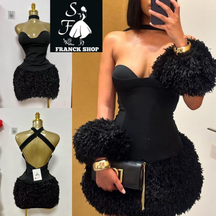 female designer gown