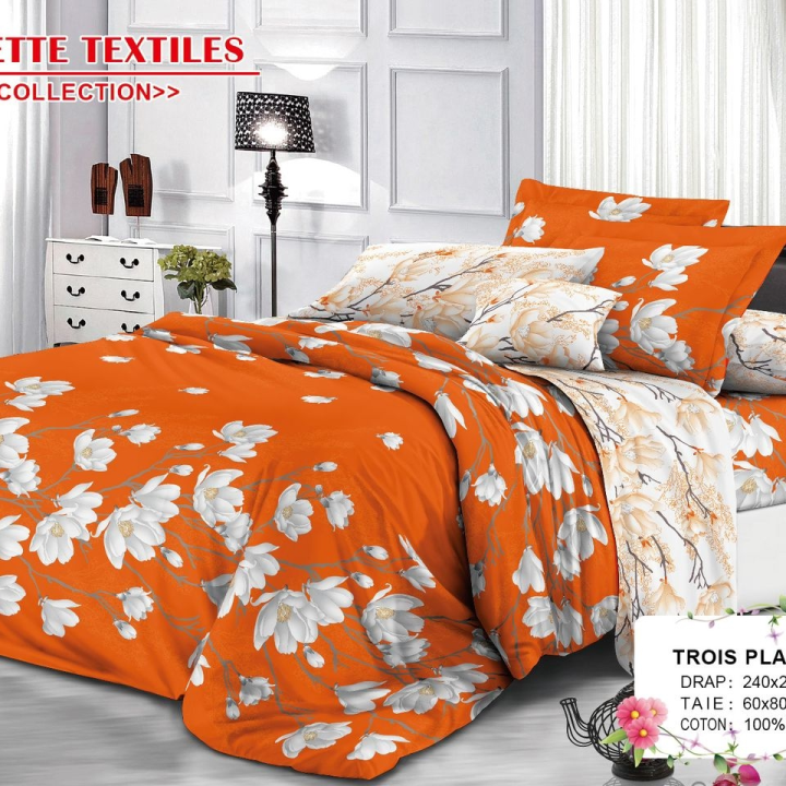 draps en coton