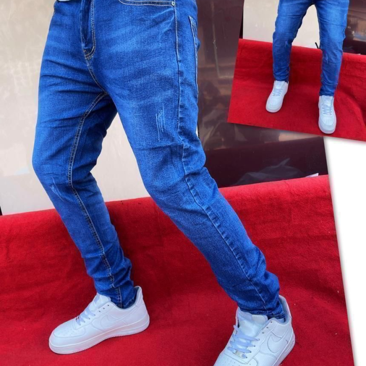 pantalon jean bleu