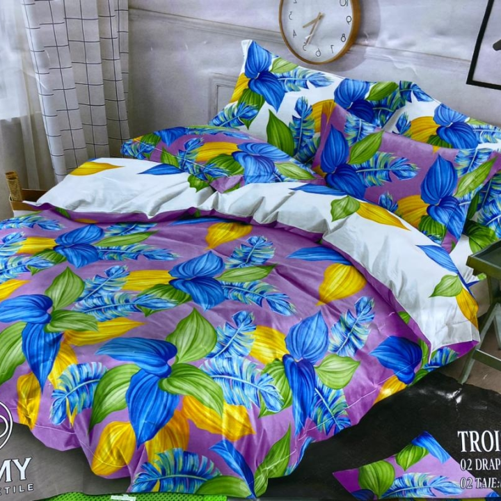 draps housse en cotton