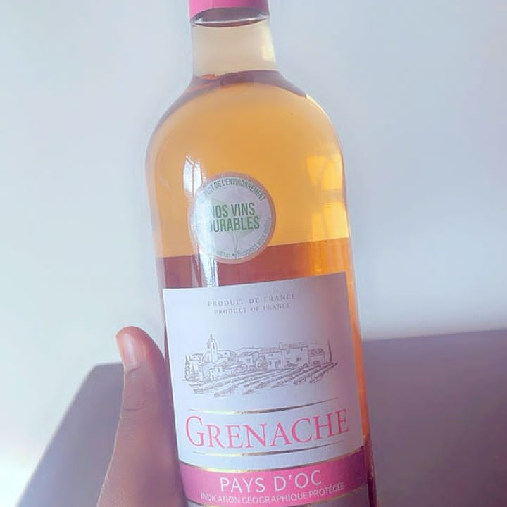 vin rosé de grenache (pays D'OC)2022
