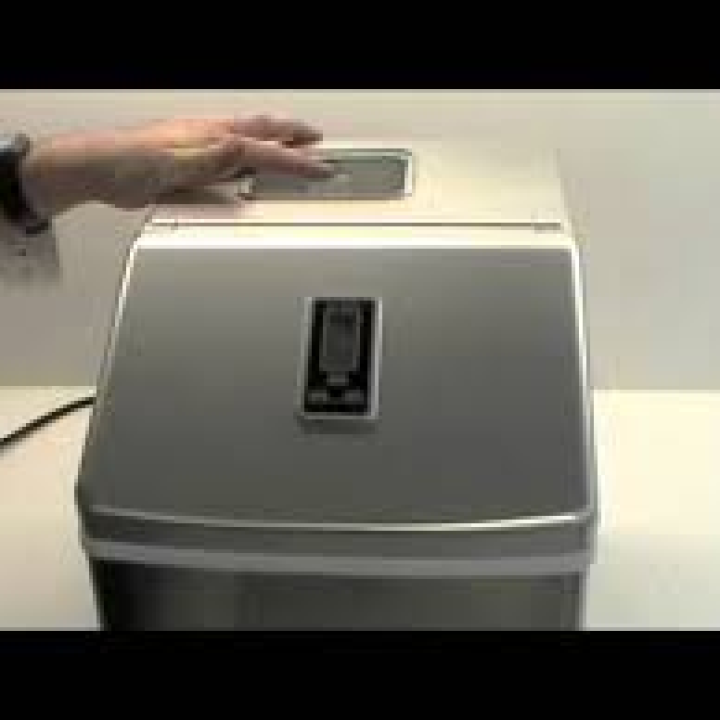 Edgestar Compact Portable Ice Maker Machine Party Bar Stainless Steel