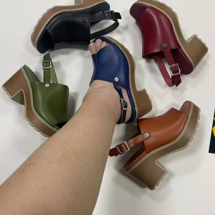 high sandals