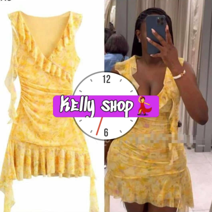 robe jaune