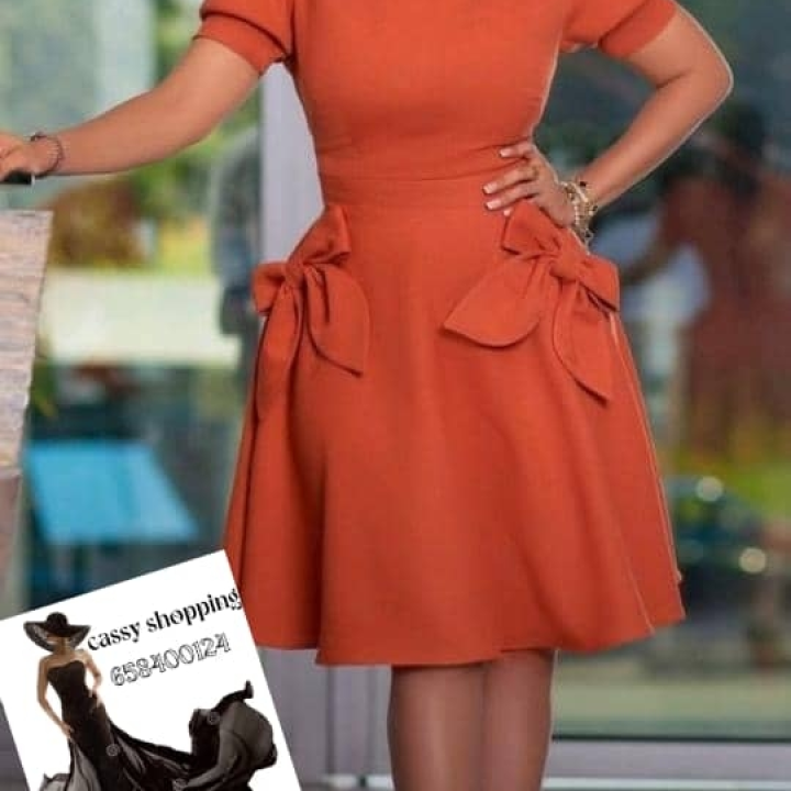 petite robe orange
