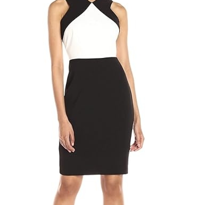 robe noire blanche
