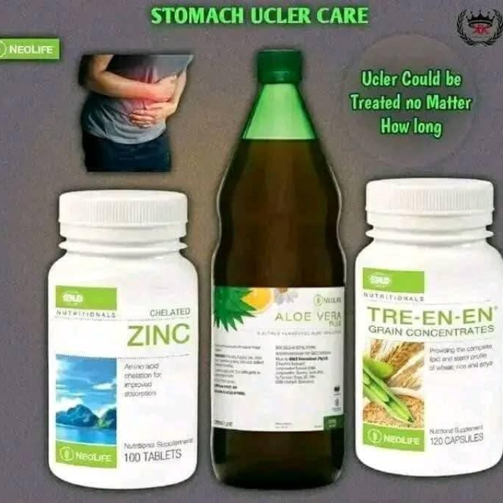Zinc, Aloe vera plus, and TRE-EN-EN.