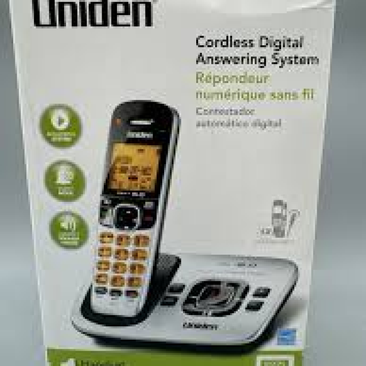 Uniden D1780- Expandable Cordless Phone DECT 6.0 1.9GHz, 1 Handset