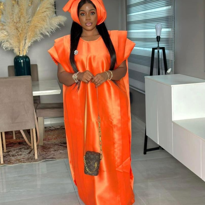 robe orange