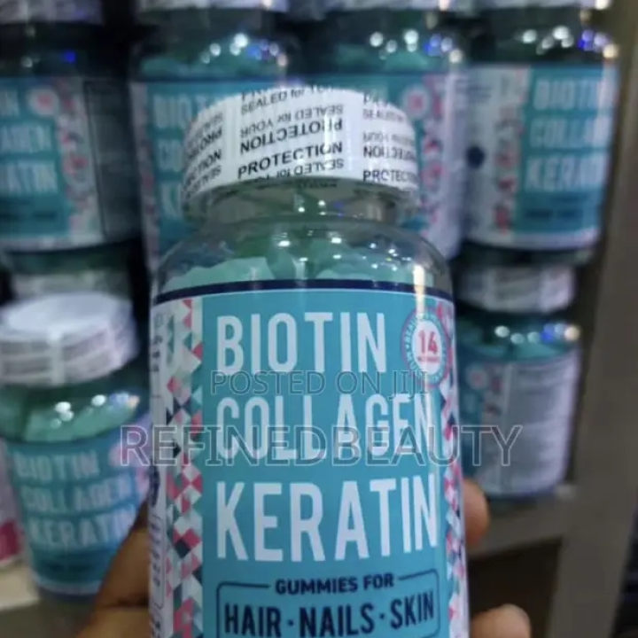 biotin collagen keratin