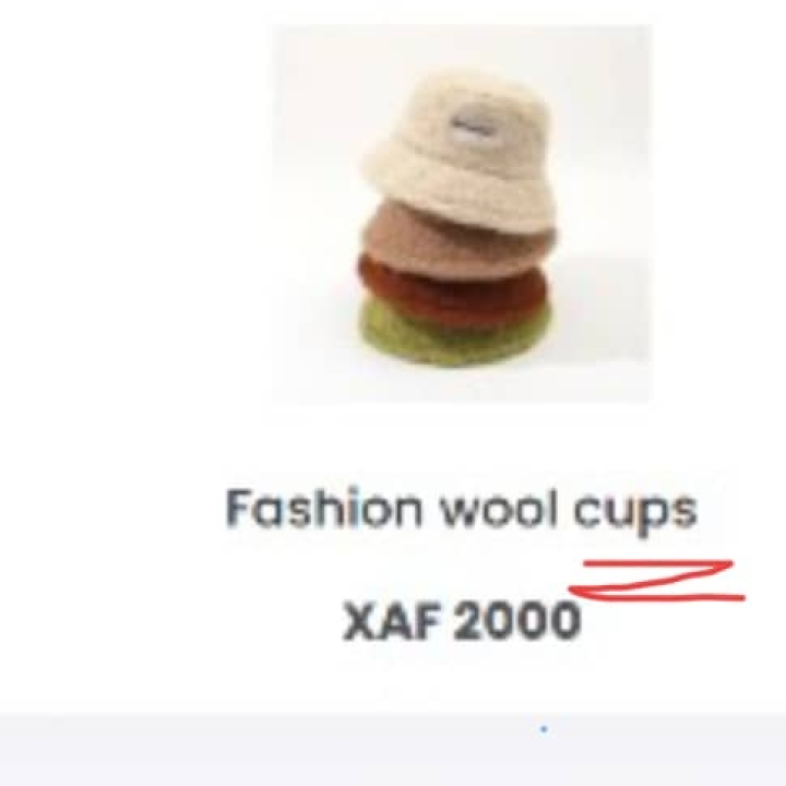 fashion wool cap