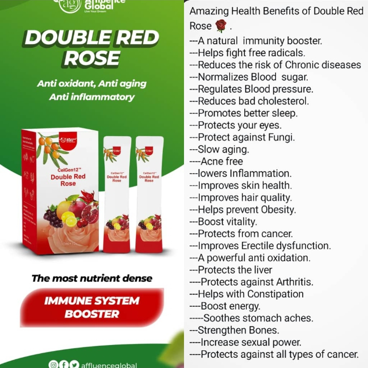 double red rose