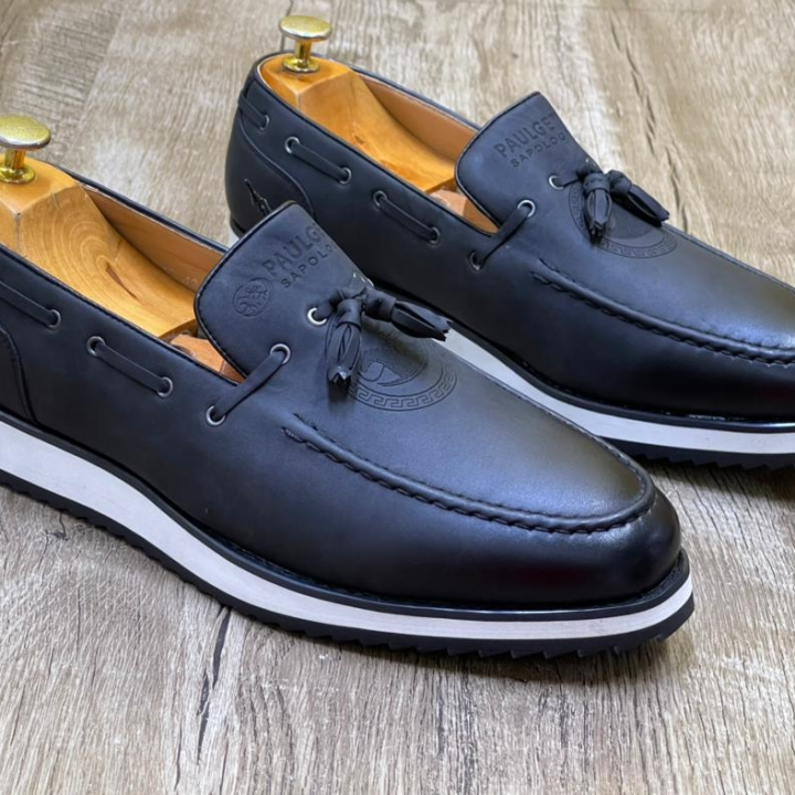 mocassin bleue