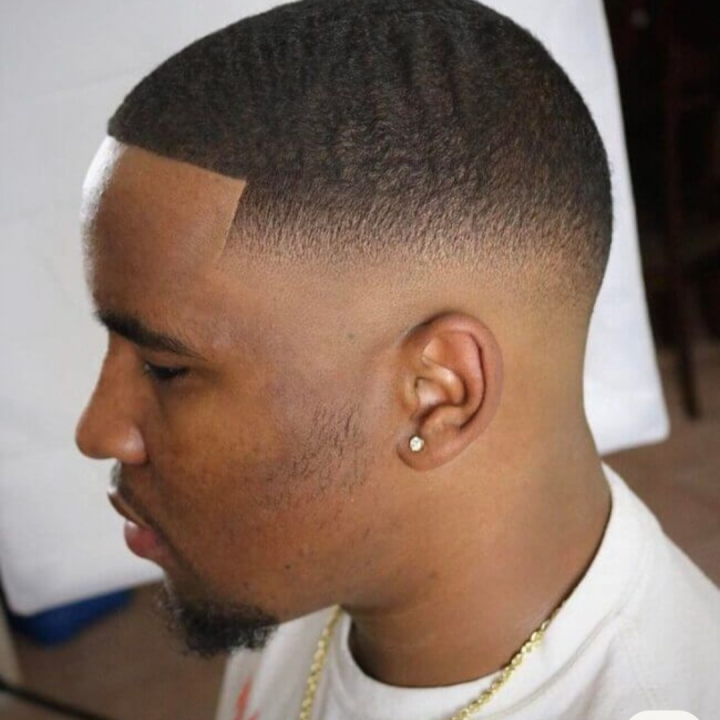 shaved hair