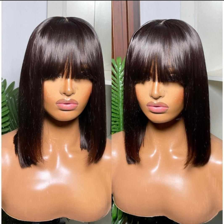 human hair coupe chinoise noire