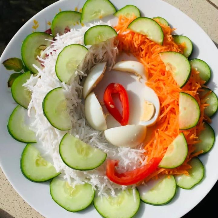 Coconut Carrot Salad