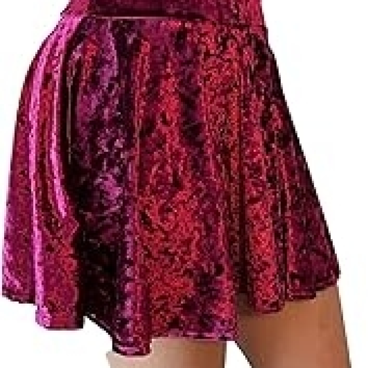 jupe bordeaux