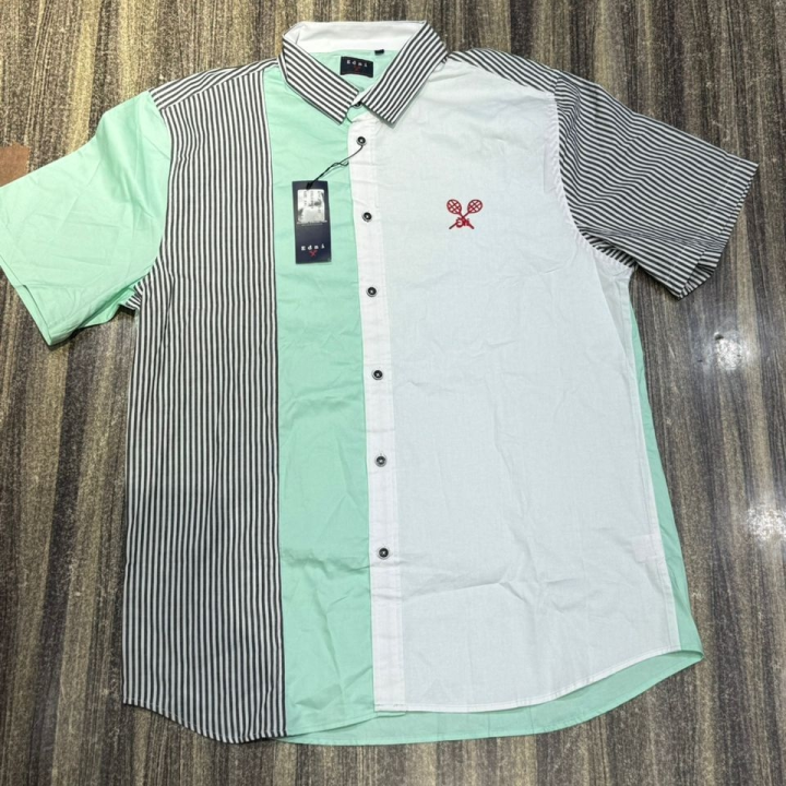 chemise semi carrelé