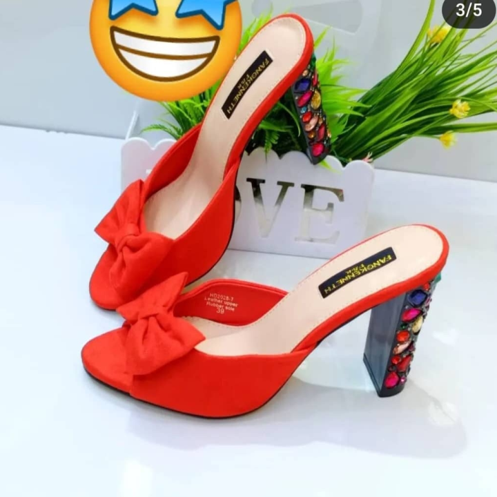 scarpin rouge