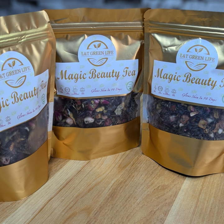 Magic beauty tea