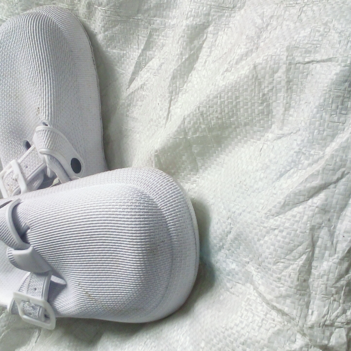 White Crocs