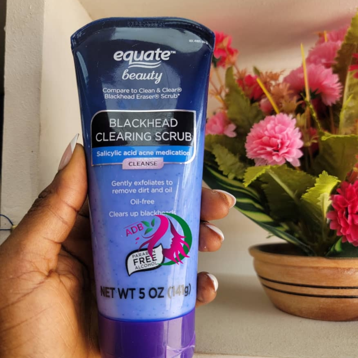 equate blackhead scrub