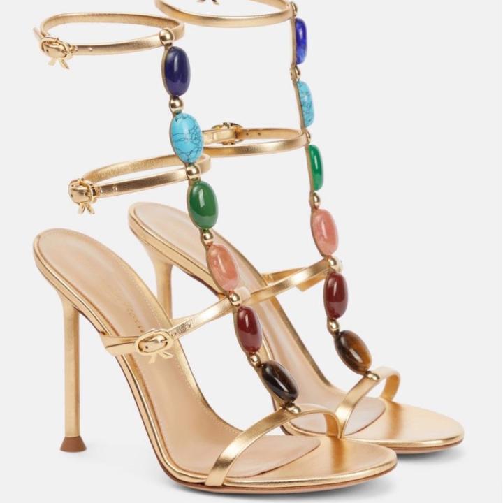 Gold heels