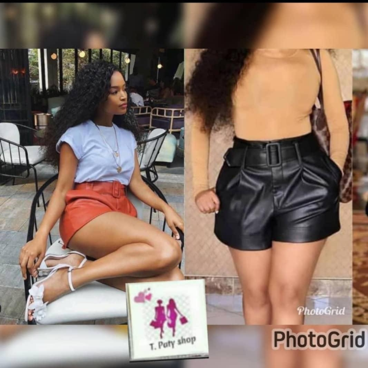 culotte en cuir