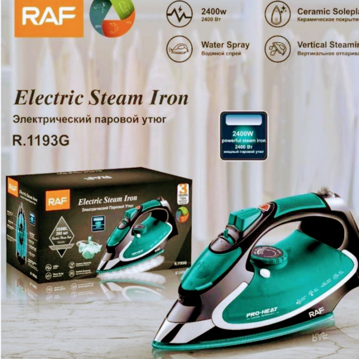 RAF Electric steam iron