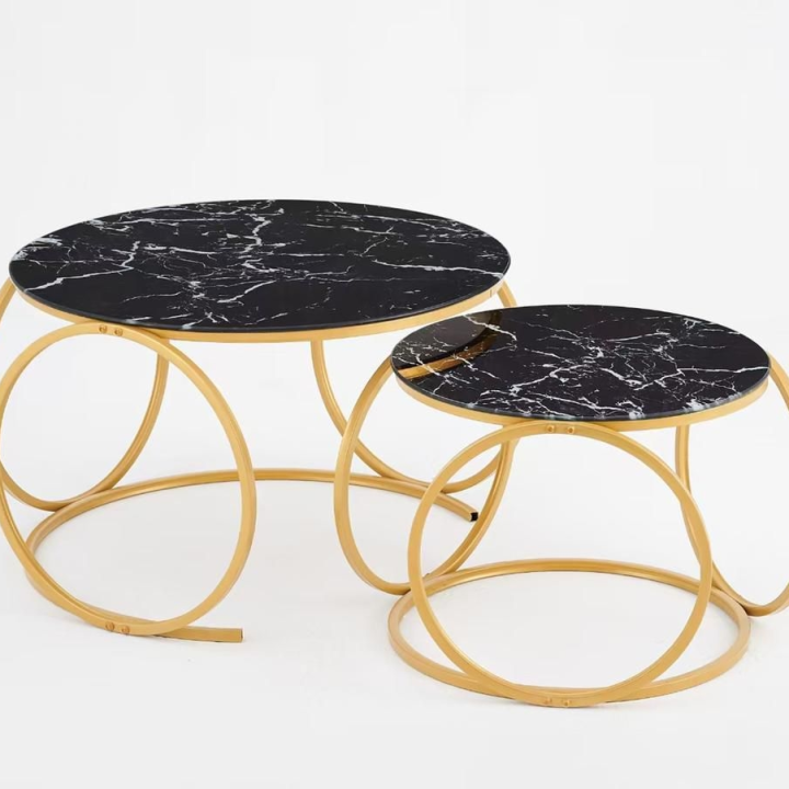 table double vitré