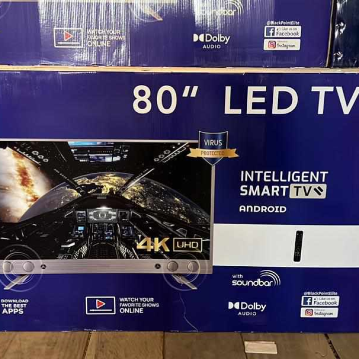 80"  smart TV