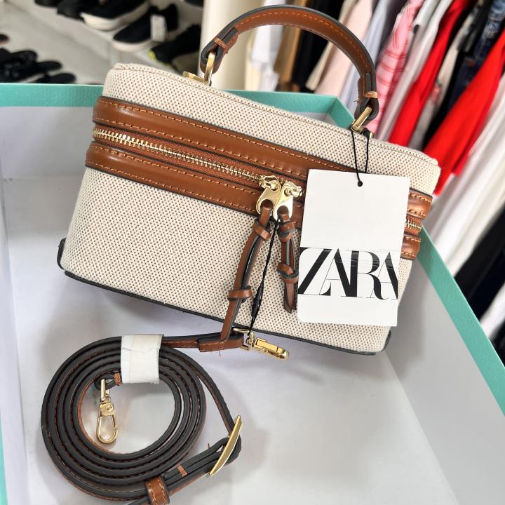 Zara structured rigid bag