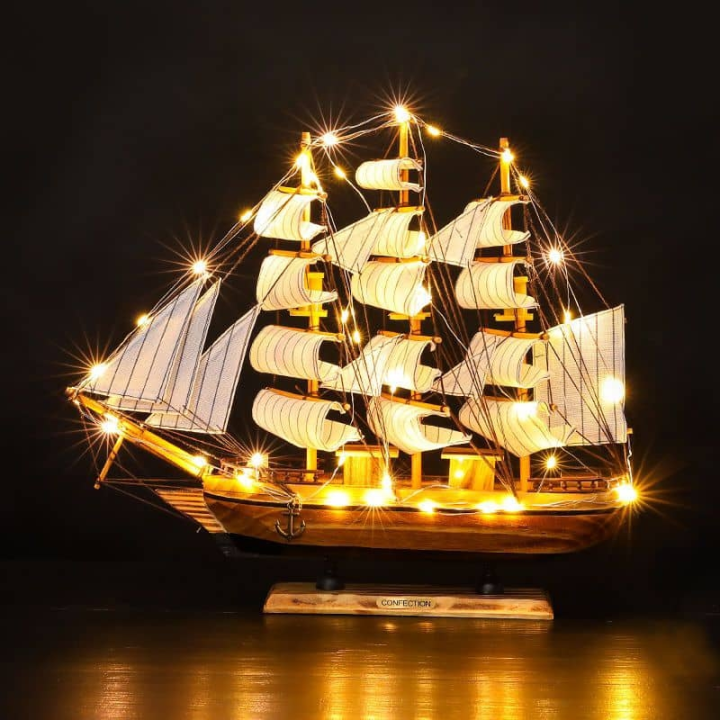 wooden ship decorations