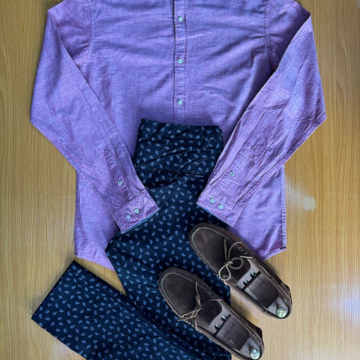 ensemble homme ( pantalon, chemise)