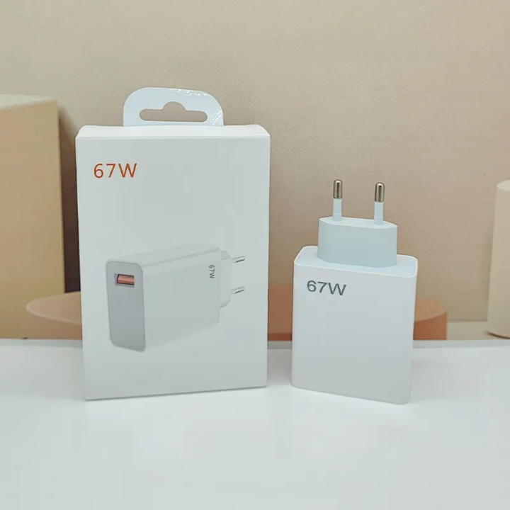 67W Fast Type C charger for smartphones