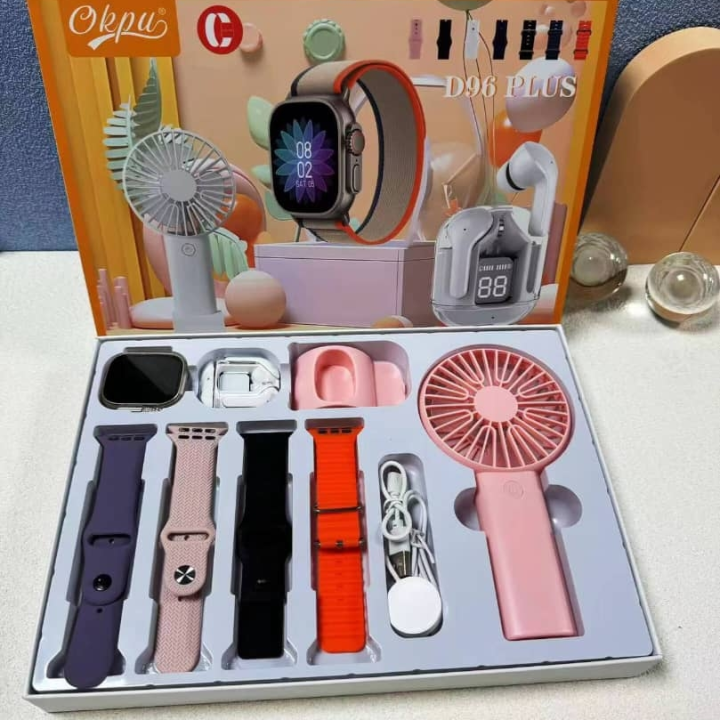 D96 Plus SmartWatch with Fan