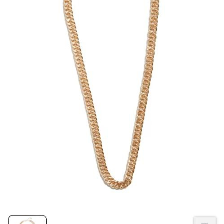 Gold necklace