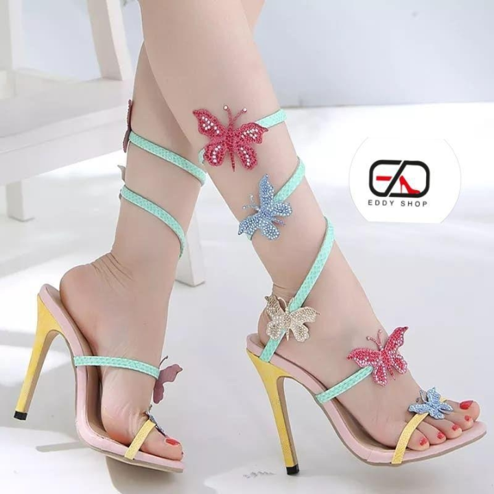 sandales à talons
