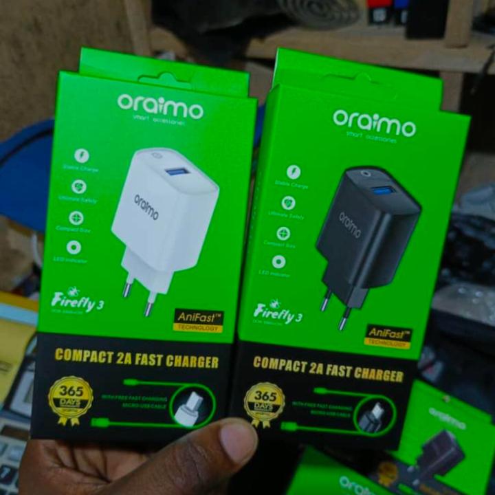 tout les marques de téléphone en changeur Oraimo