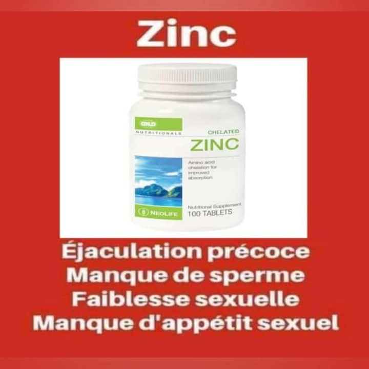 chelated zinc