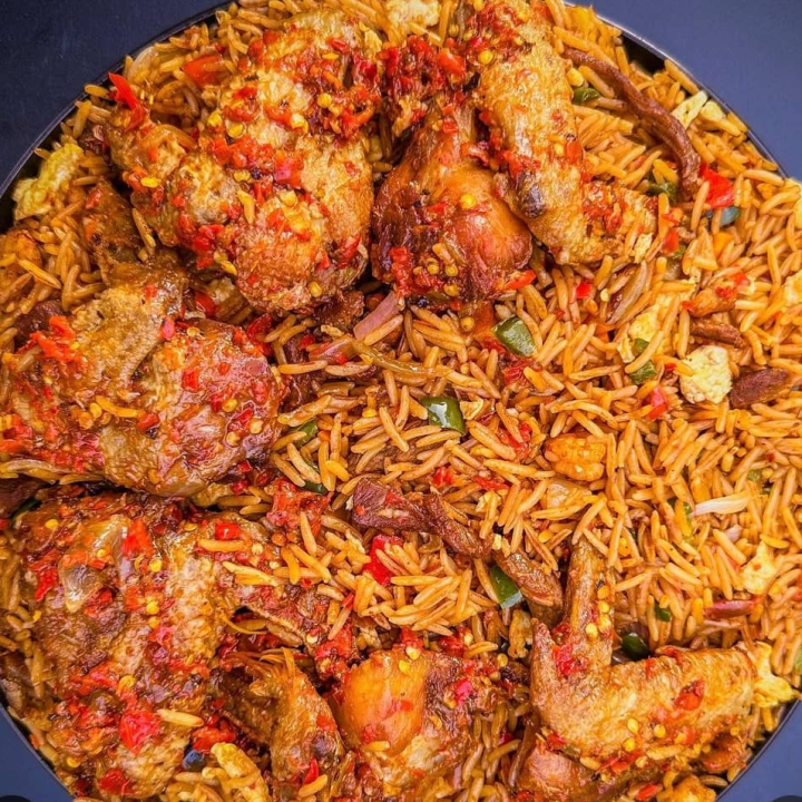 fried Rice and chicken