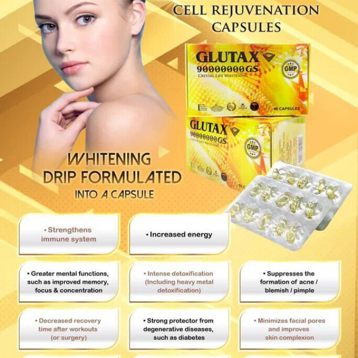 Glutax Soft Gel Skin Whitening Supplement