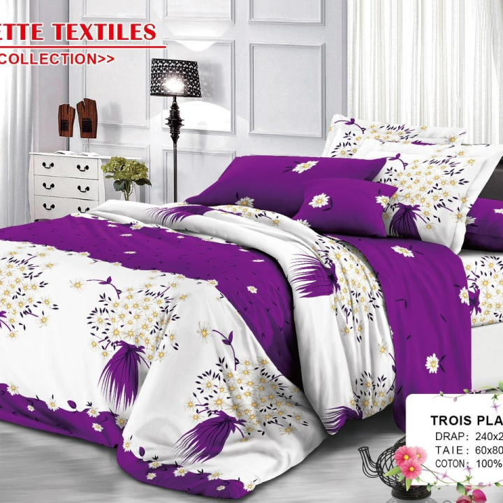 draps en coton