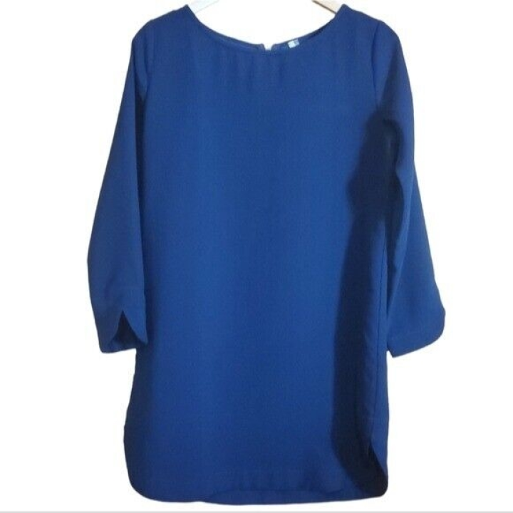 chemise bleue